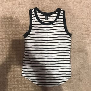 Juniors Striped Tank Top